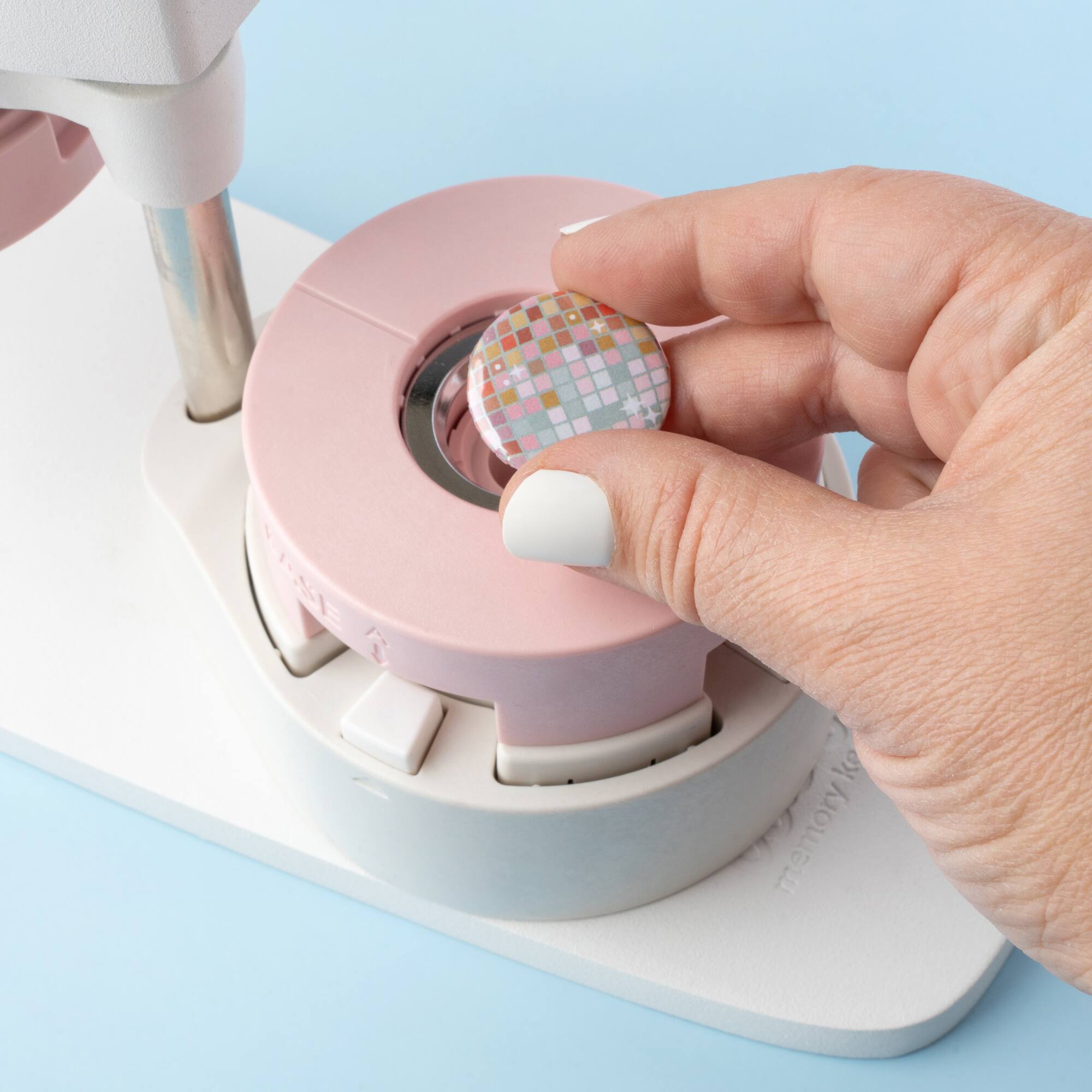 We R Memory Keepers® Button Press™ Bobby Pin Backers Kit, Makes 5